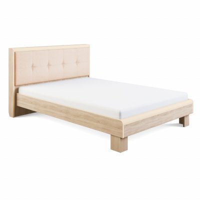Кровать 1.6м с мягкой спинкой Оливия (МСТ)